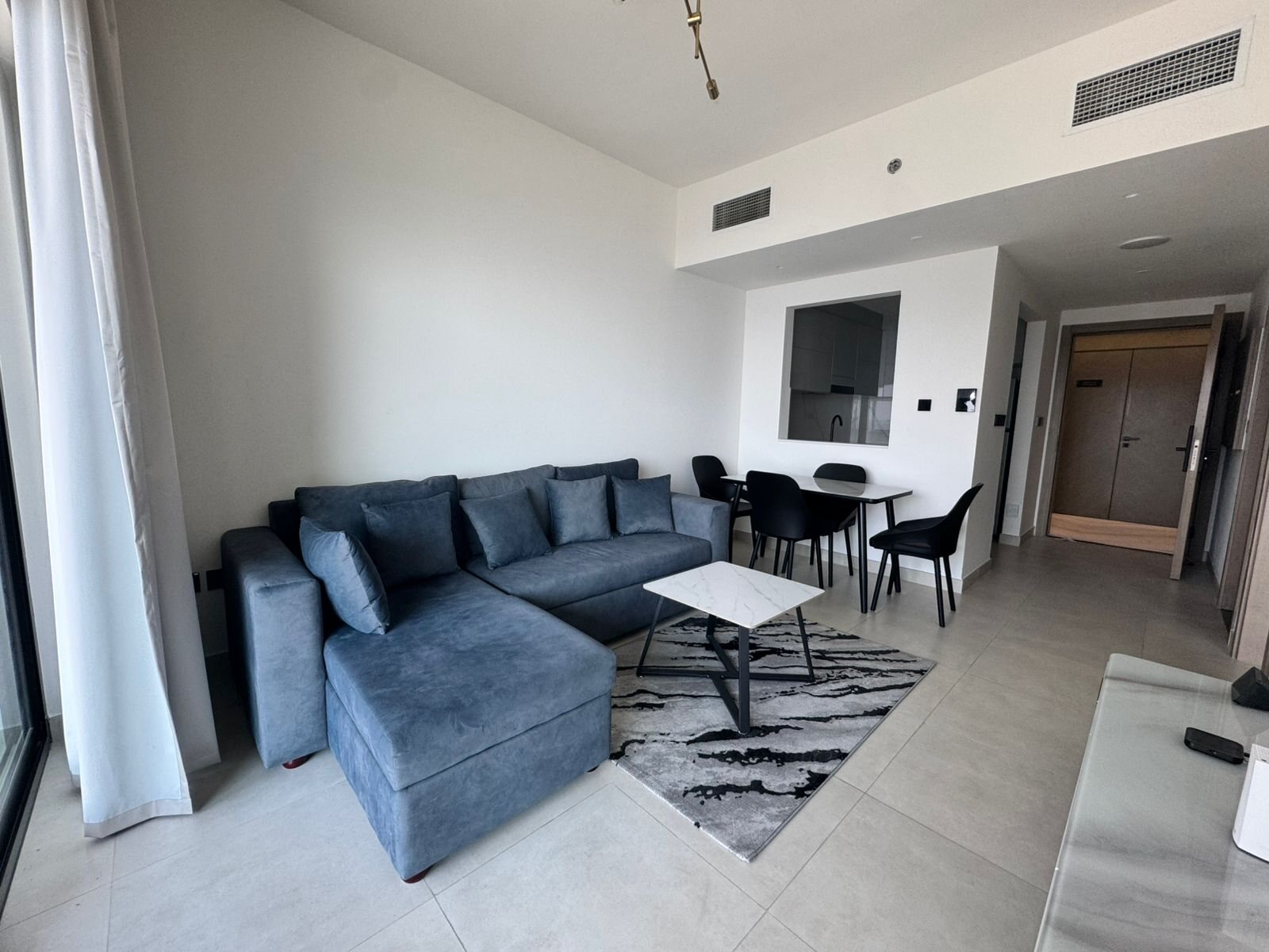 1BR apartment for rent, Binghatti Creek, Al Jaddaf
