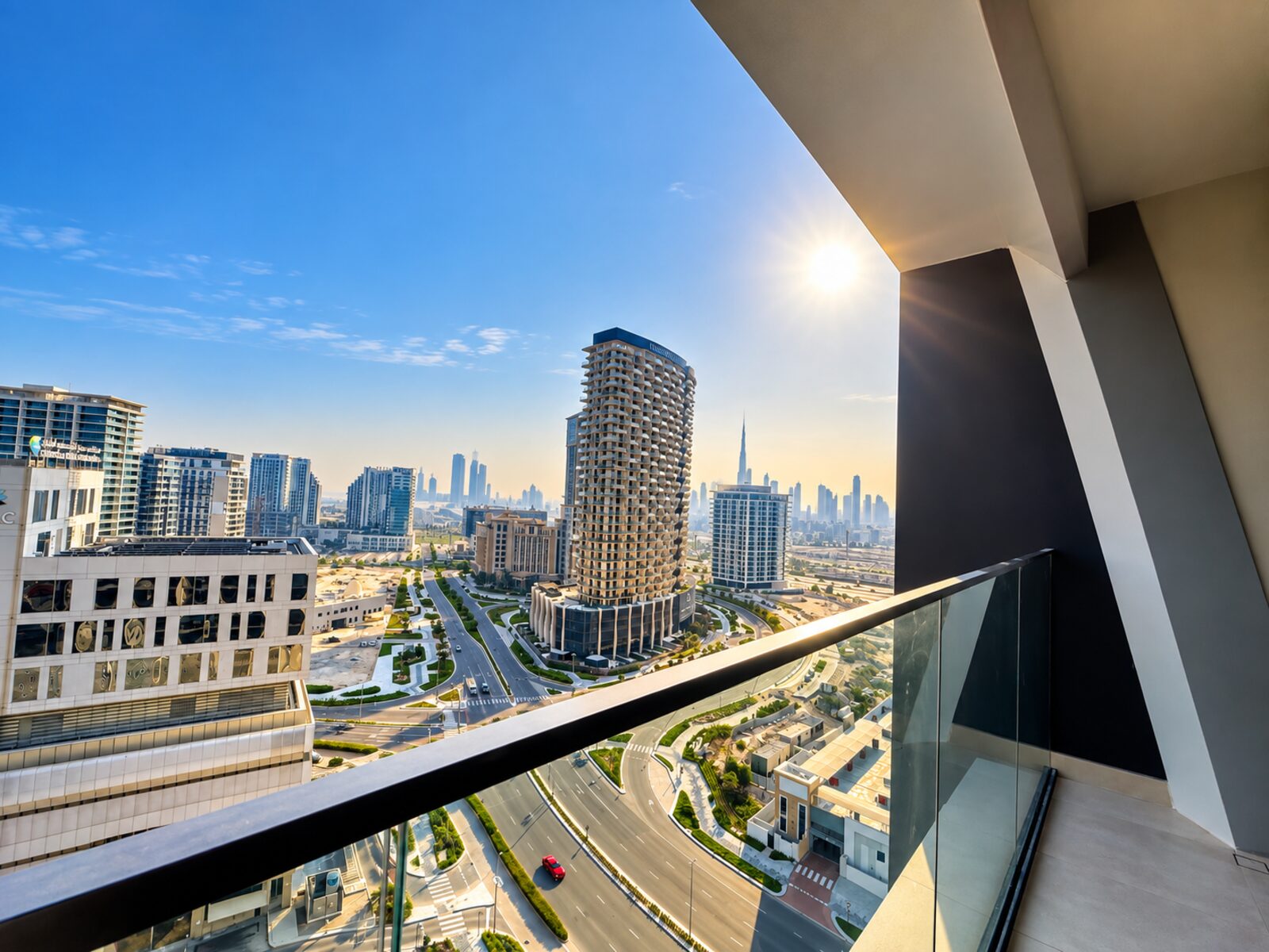 Brand new studio with Burj Khalifa view for sale, Binghatti Ghost, Al Jaddaf